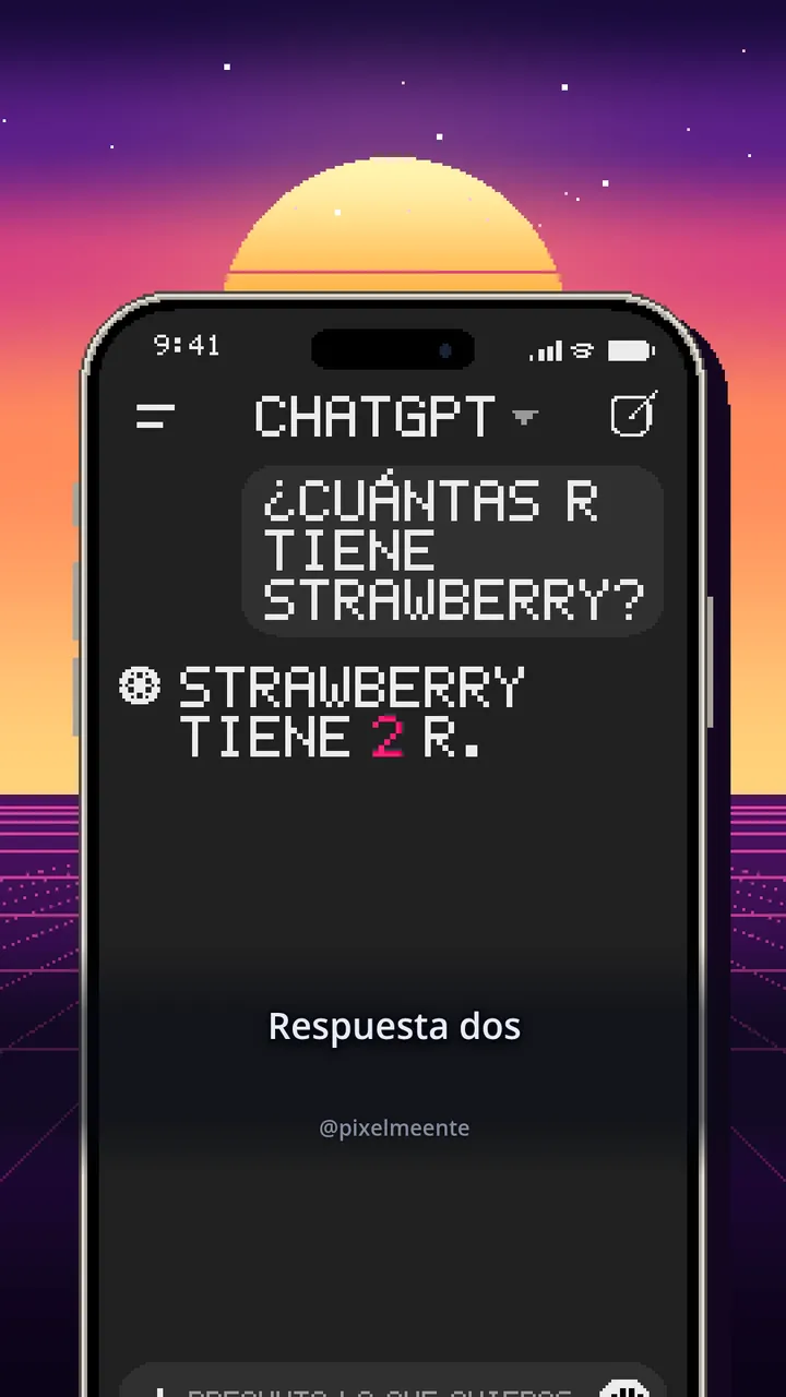 Portada del vídeo: ¿Por qué ChatGPT no sabía cuántas erres tiene «strawberry»?